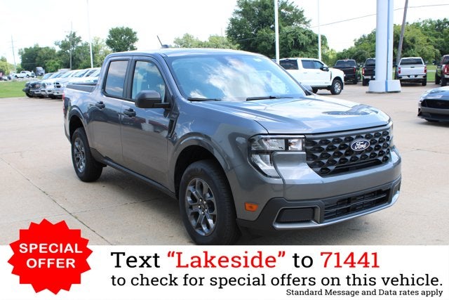2026 Ford Maverick XLT in Carbonized Gray Metallic — front three-quarter view