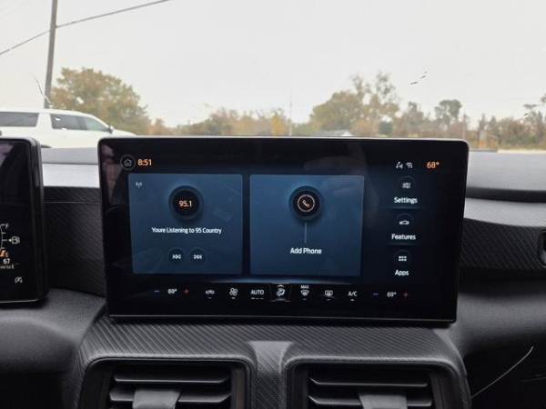 2026 Ford Mustang LCD capacitive touchscreen